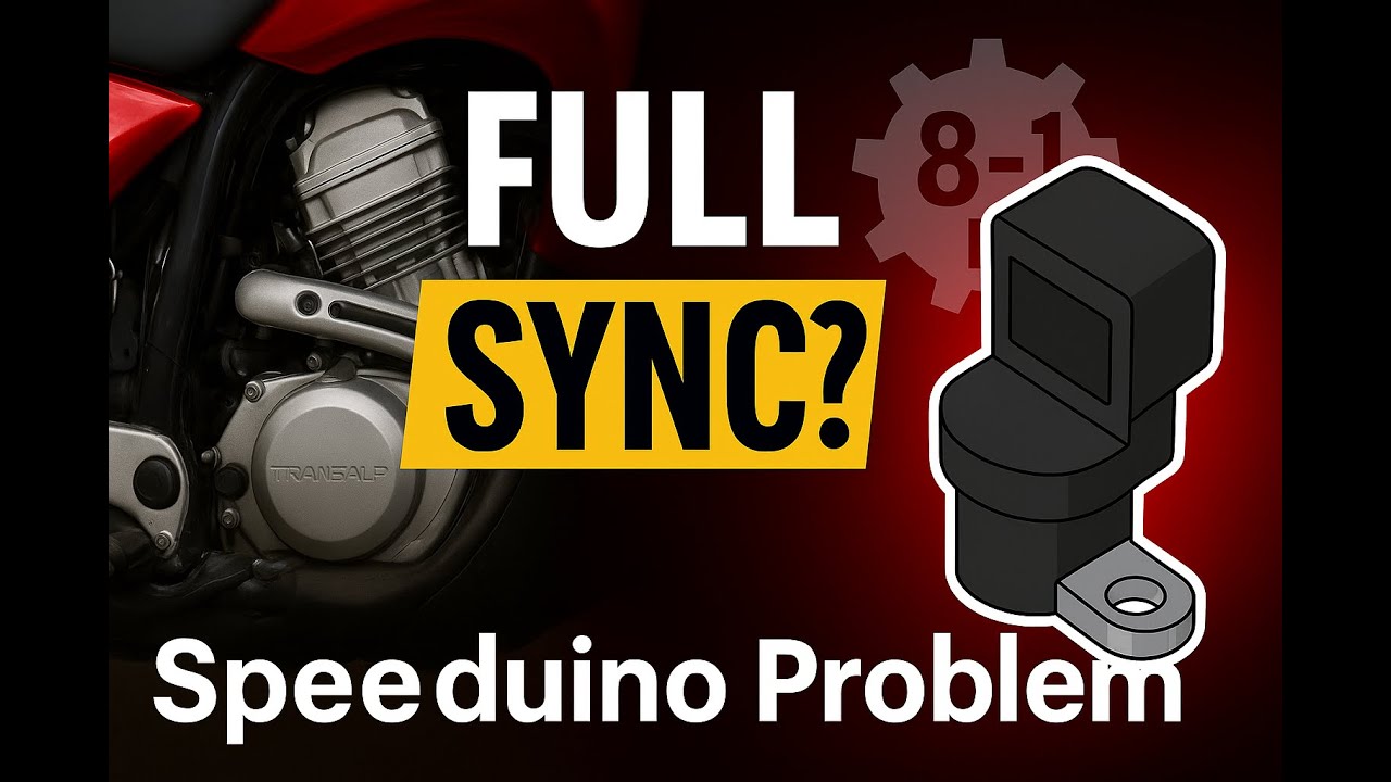 Speeduino + Honda Transalp XL650V | Czujnik wałka rozrządu – pełna synchronizacja czy wciąż problem?