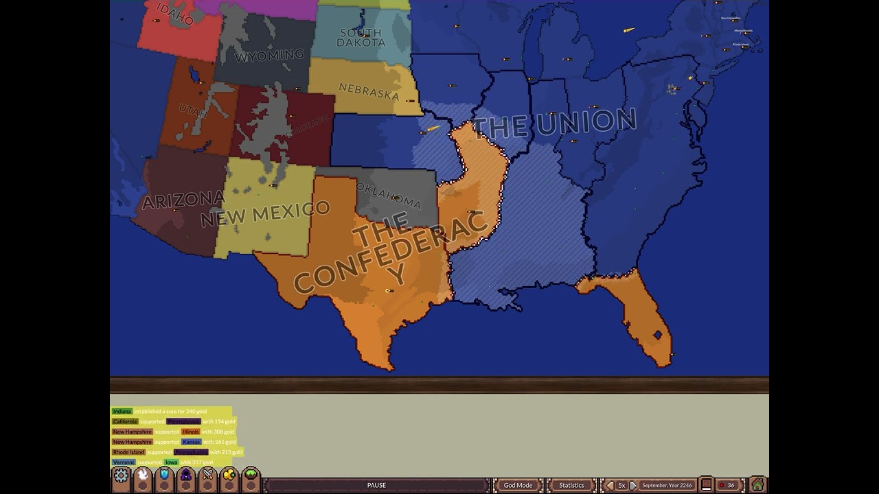 US civil war in ages of conflict 