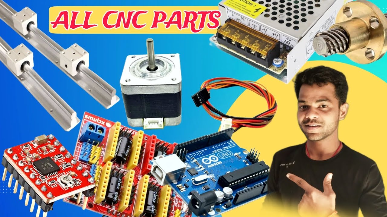 CNC Machine All Spares Parts | #CNC_Machine Parts Price  In Hindi