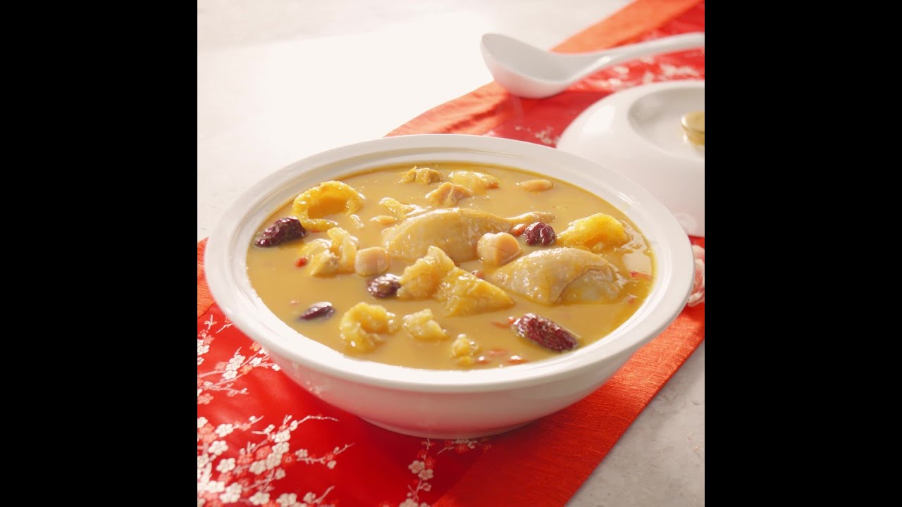 Tasty Treats: Golden Fish Maw and Chicken Soup