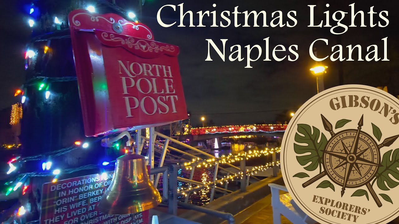 Honoring a Friend with Naples Canal Christmas Lights