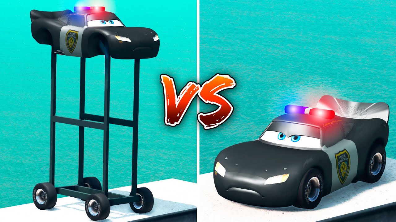 Long Lightning Mcqueen Police VS Lightning Mcqueen Police - which is best?