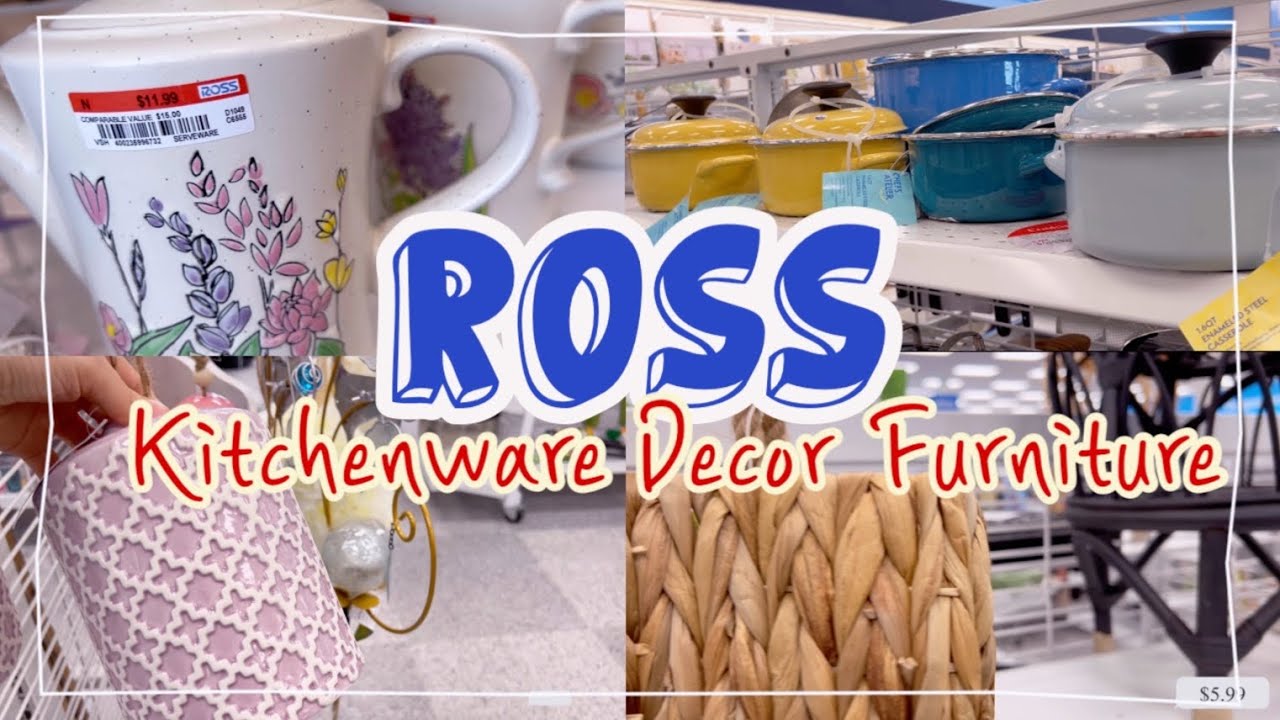 'ROSS' Kitchenware, Decor, Furniture, Shop With Me