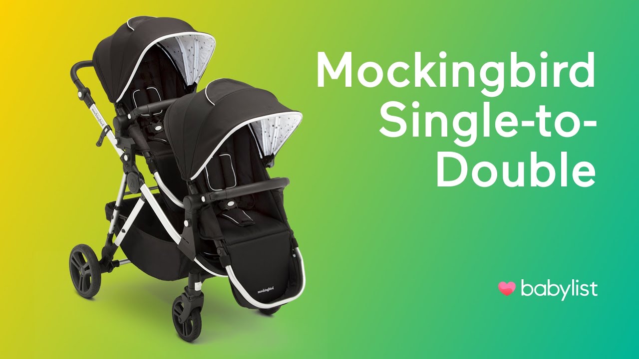 Обзор одноместной и двухместной коляски Mockingbird — Babylist