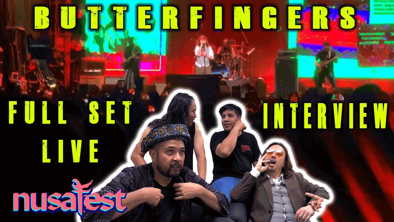 BUTTERFINGERS Interview & Live (full set) at NUSAFEST 2023