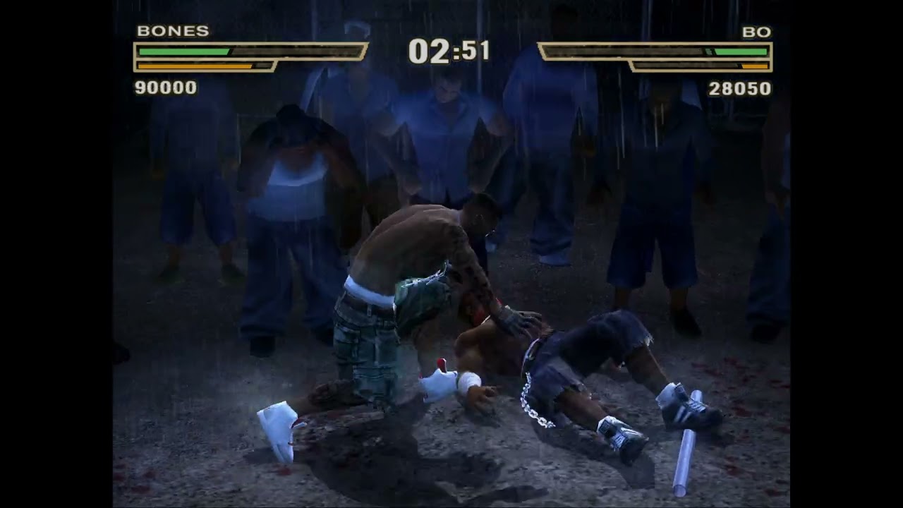Def Jam: Fight for NY - Bones vs Bo (hard)