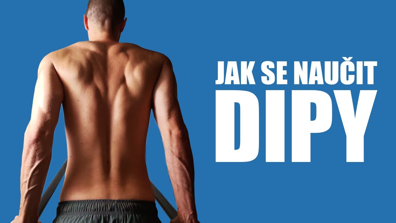 Dipy / kliky na bradlech - jak se je naučit a provádět perfektní provedení