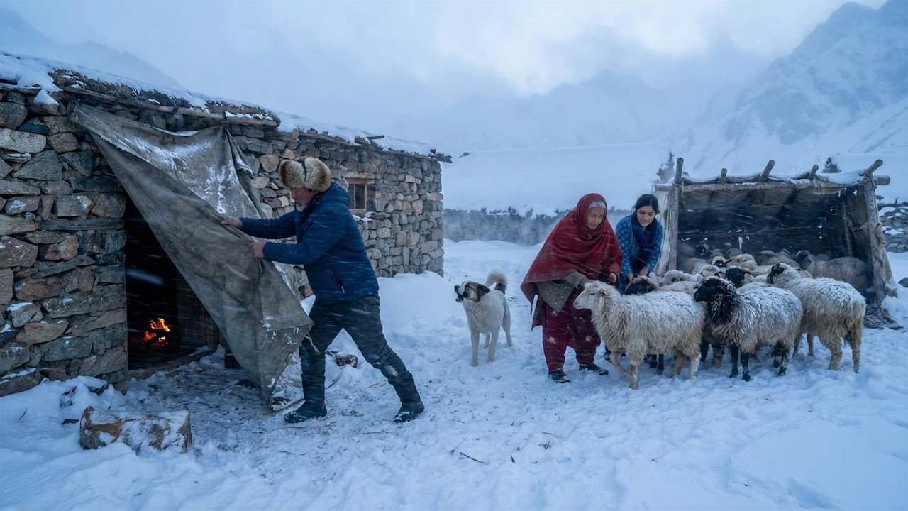 Shepherds Trapped in Deadly Blizzard Fight to Survive