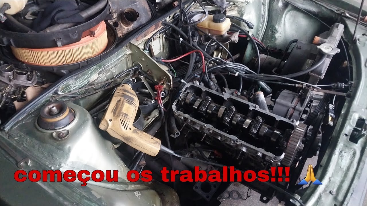 Trabalhando no motor do Passat LS #passat 