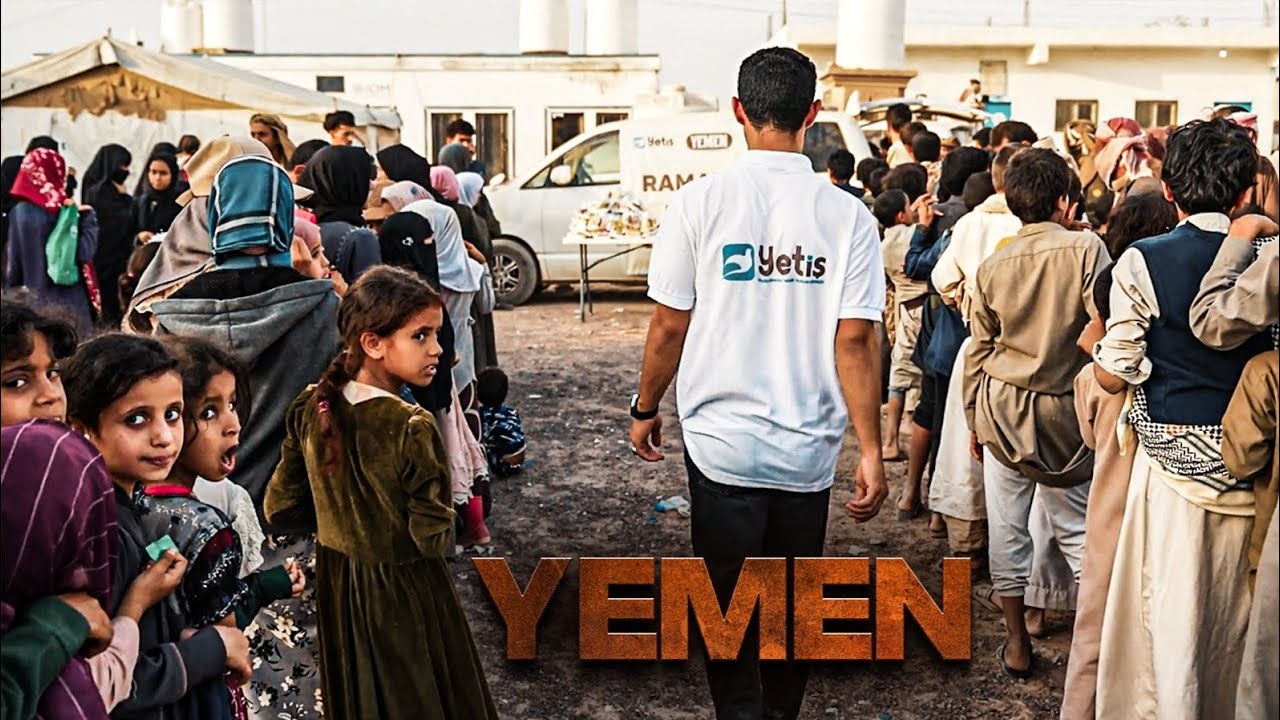 Yemen'de kardeşlerimize iftar ikramında bulunduk.