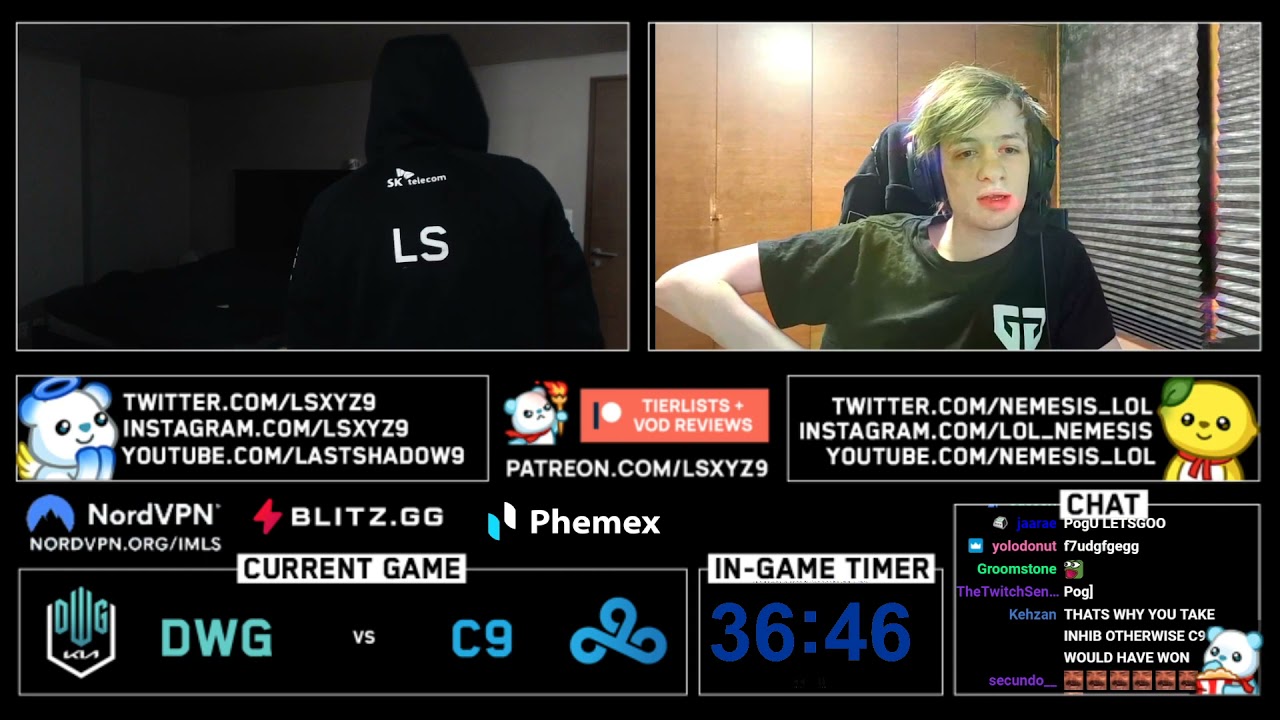 LS reacts to C9 beating DWG