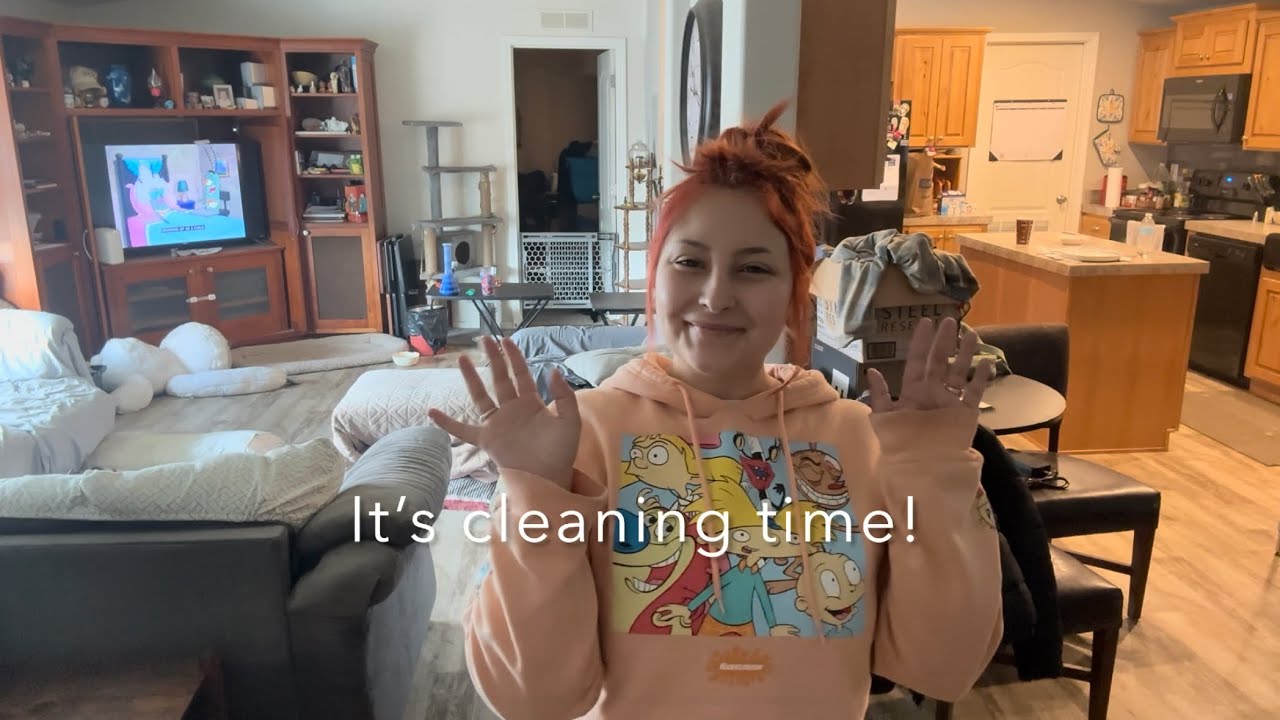 Cleaning motivation!🧹🧼(my daily cleaning routine)
