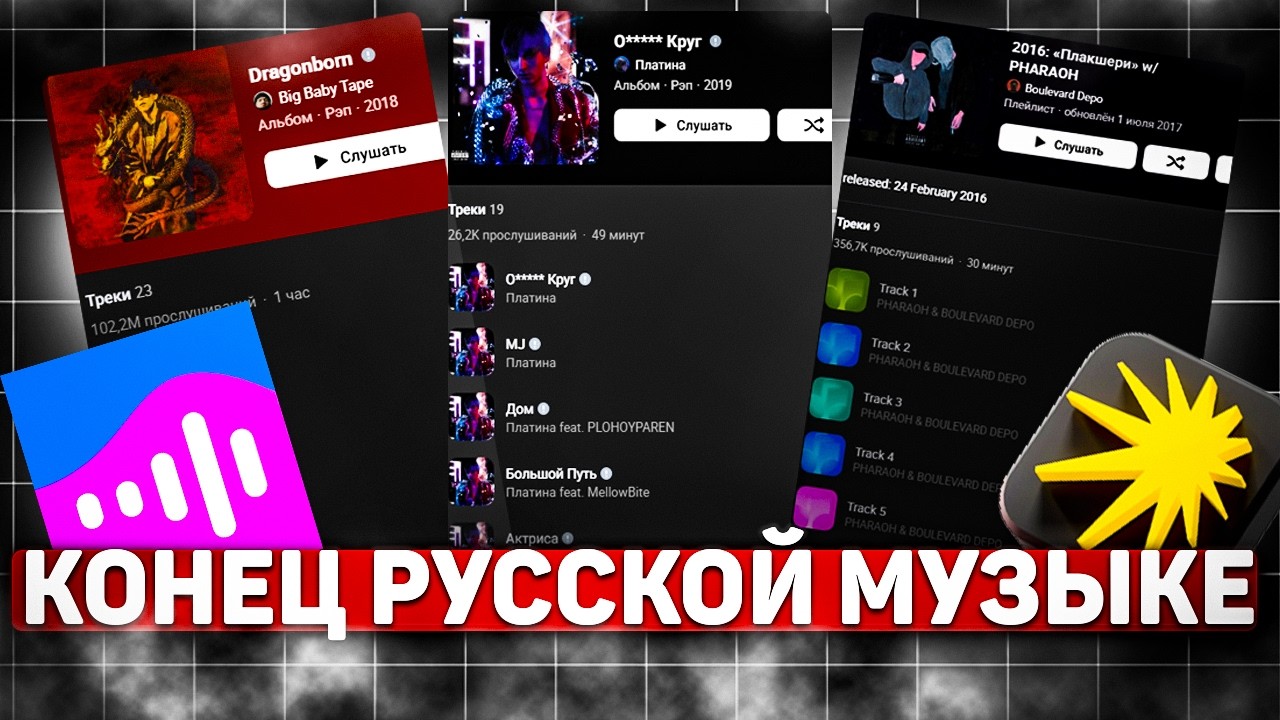 КОНЕЦ МУЗЫКИ В РОССИИ!!!