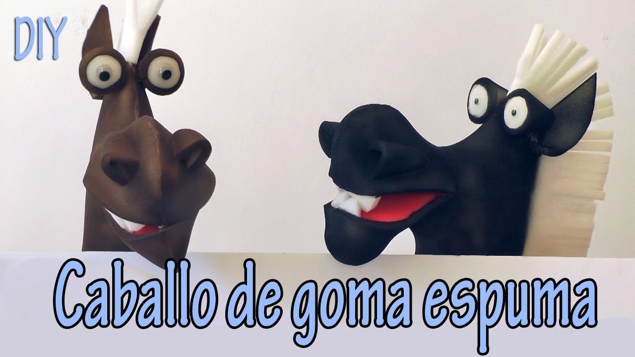Como hacer un Títere de Caballo  - Manualidades para todos