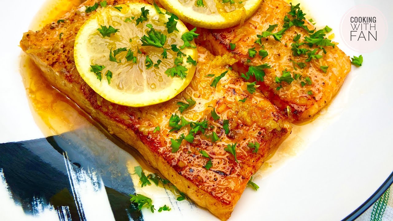 柠檬黄油三文鱼【最简单的美味】Easy Salmon Recipe with Lemon Butter [Eng Sub]