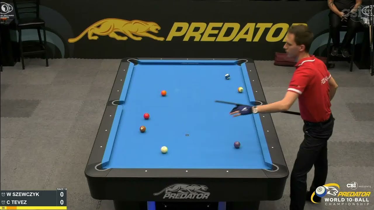 FINAL 10-BALL ▸ W. SZEWCZYK vs C. TEVEZ ▸ 2022 Predator World 10 Ball Championship