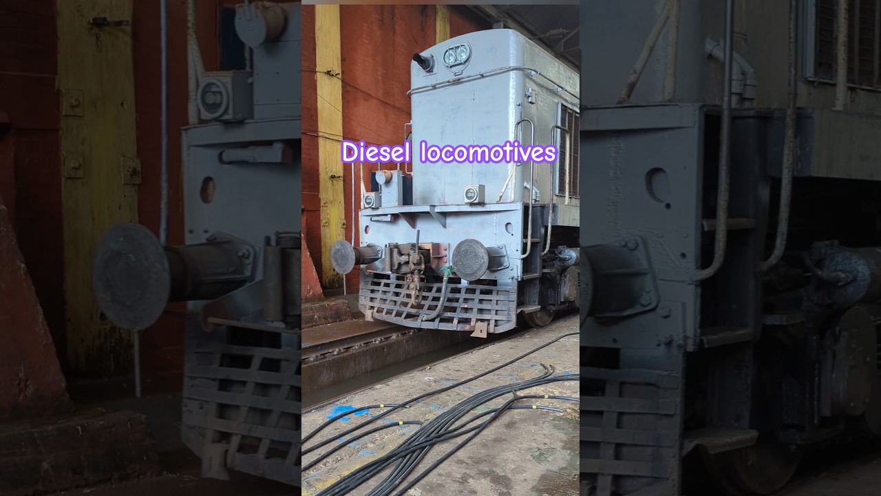 Diesel locomotives #indianrailways #locomotive #train