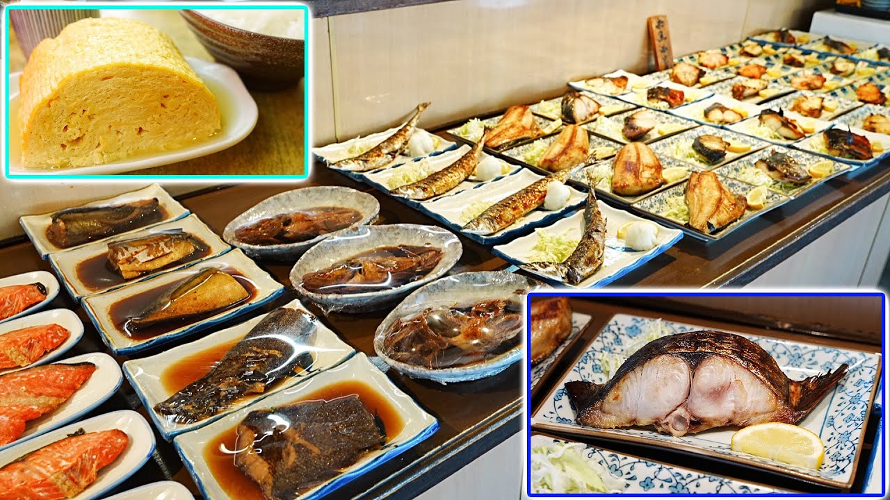 [Japan Food] Экскурсия по местной рыбной закусочной, часть 1 «Закусочная Йосся» в Осаке