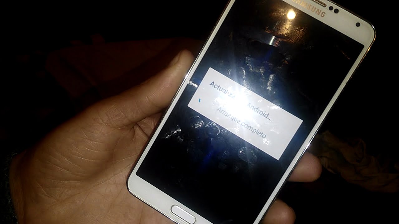 Samsung Galaxy Note 3 N9005: полный сброс настроек