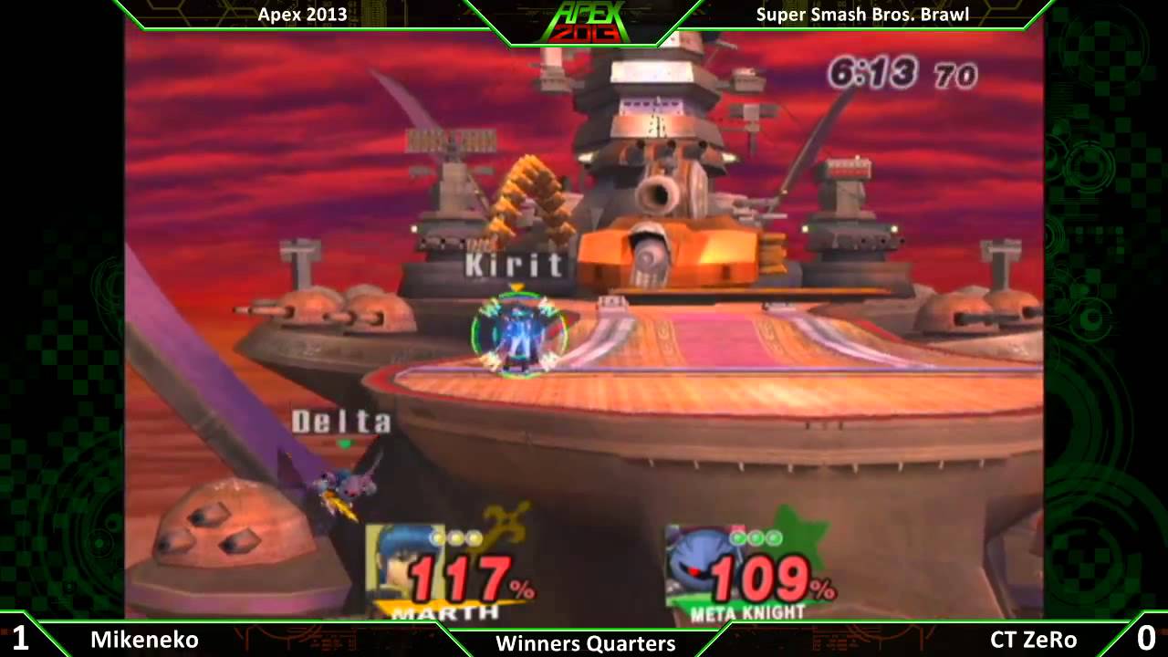 Apex 2013 Winners Quarters - Mikeneko vs CT ZeRo - SSBB