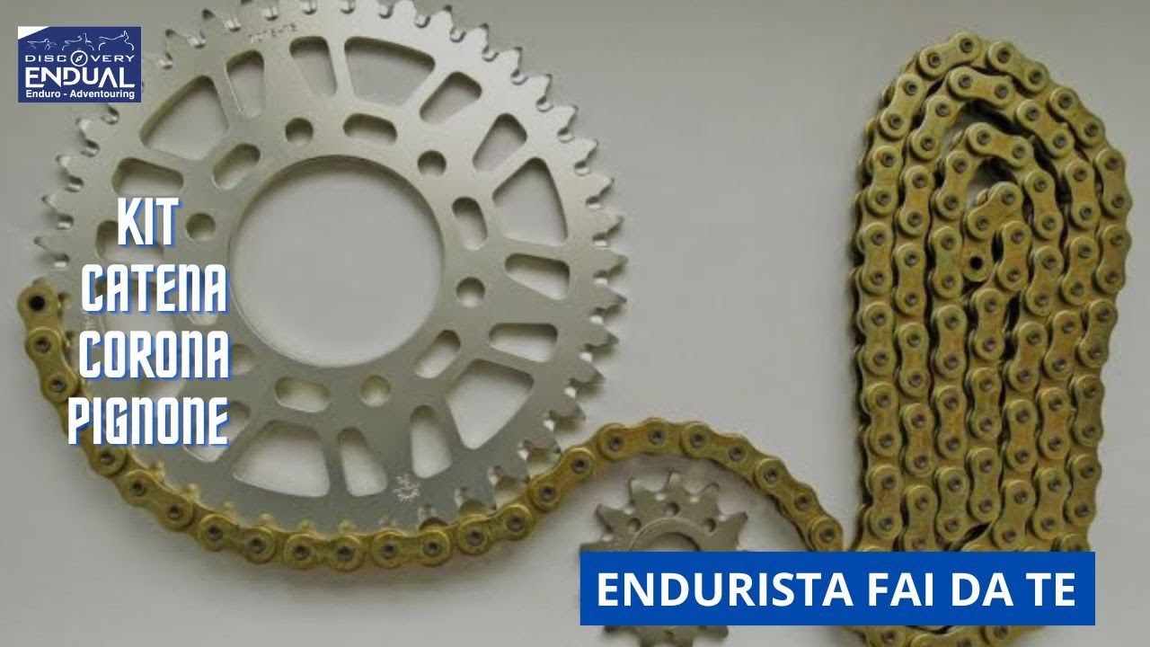 L'Odissea del Trittico  Cambio catena, corona e pignone da apprendista Endurista!