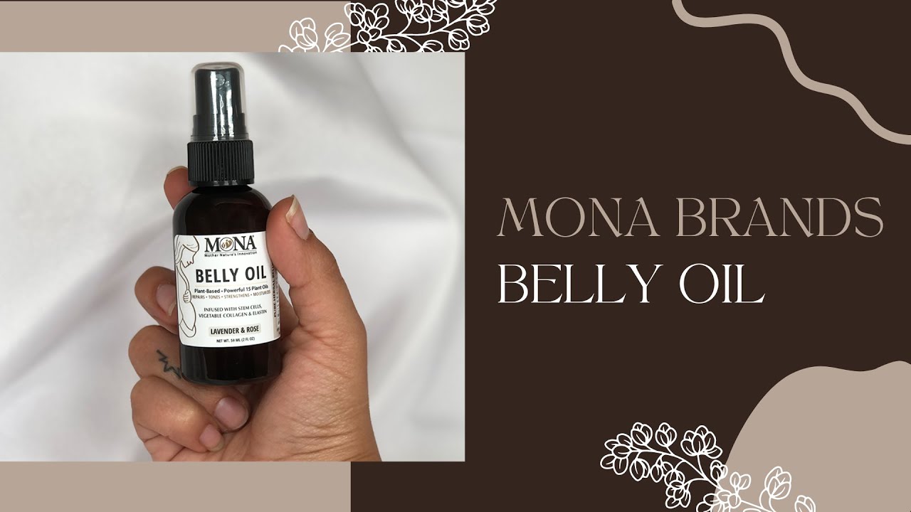 MONA BRANDS Natural Belly Oil