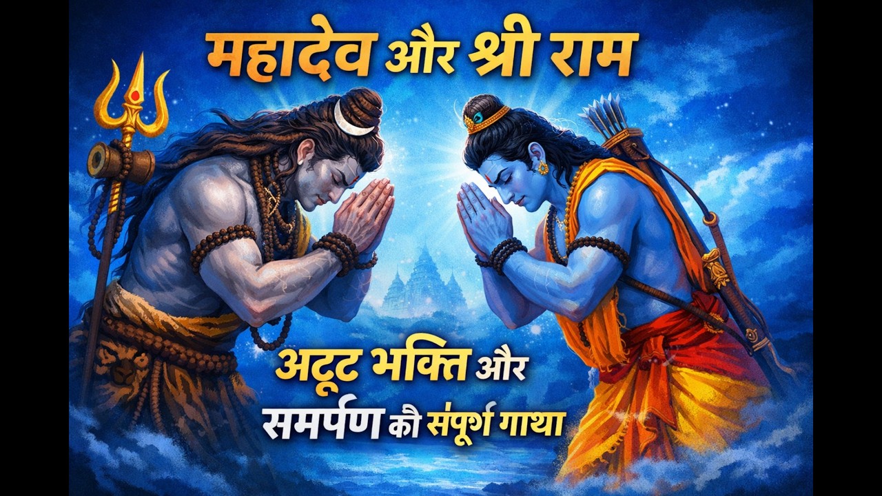 || महादेव और श्री राम अटूट भक्ति और समर्पण की संपूर्ण गाथा || #ram #jaimahakal #sitaram #maa #jai