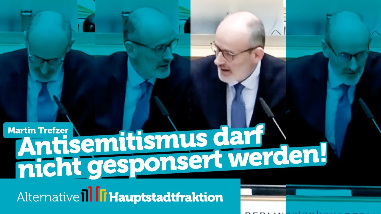 Antisemitismus darf nicht gesponsert werden!