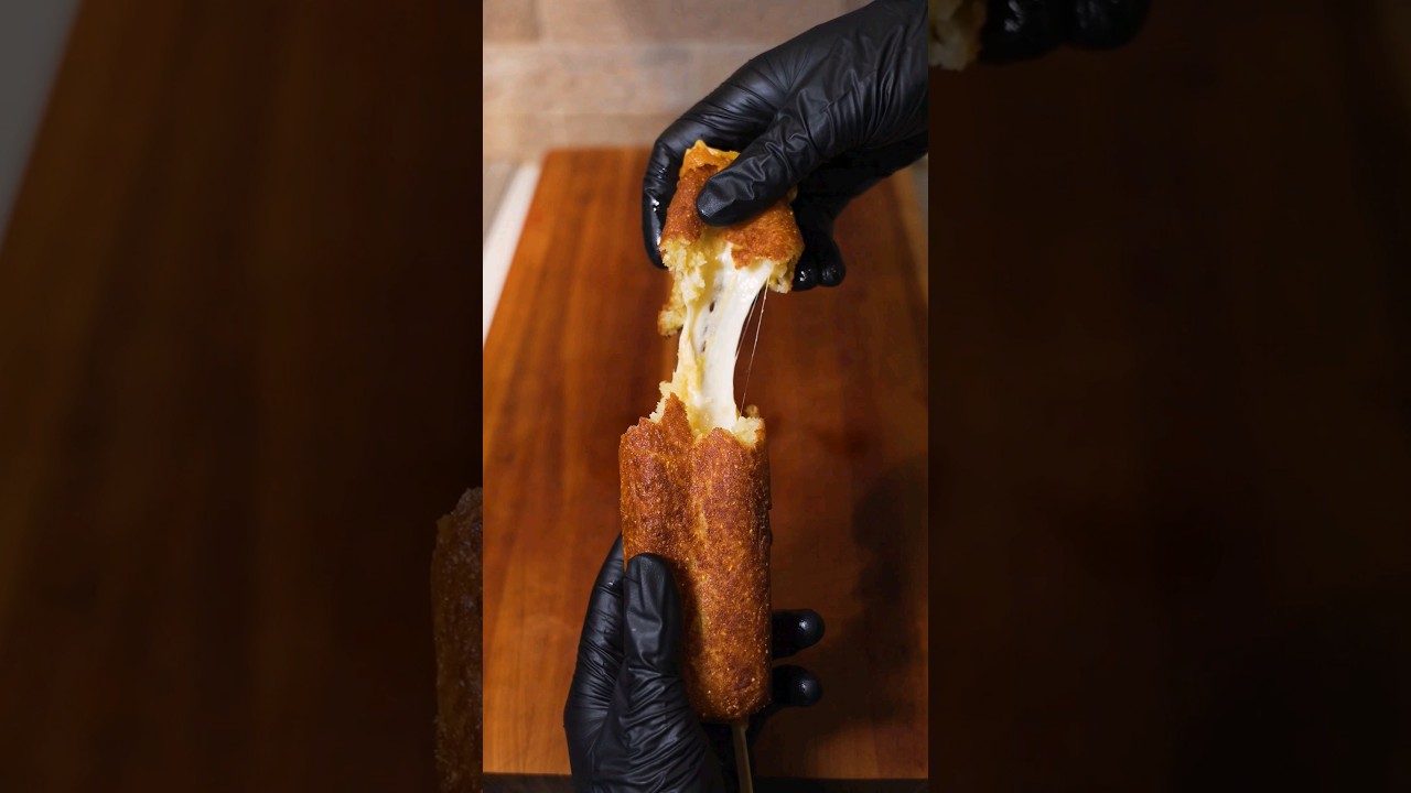 Deep fried cheese glizzy