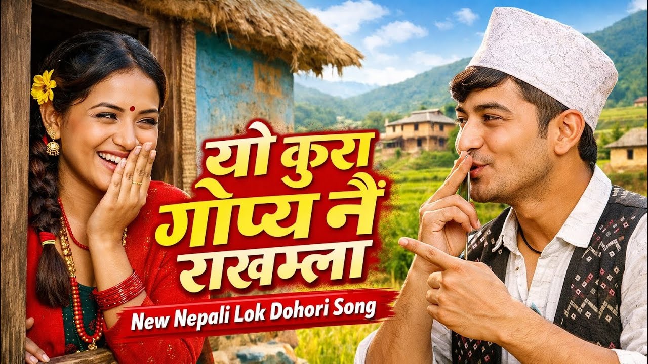 यो कुरा गोप्य नै राखम्ला | New Nepali Lok Dohori Song 2026 | Romantic Village Love Song