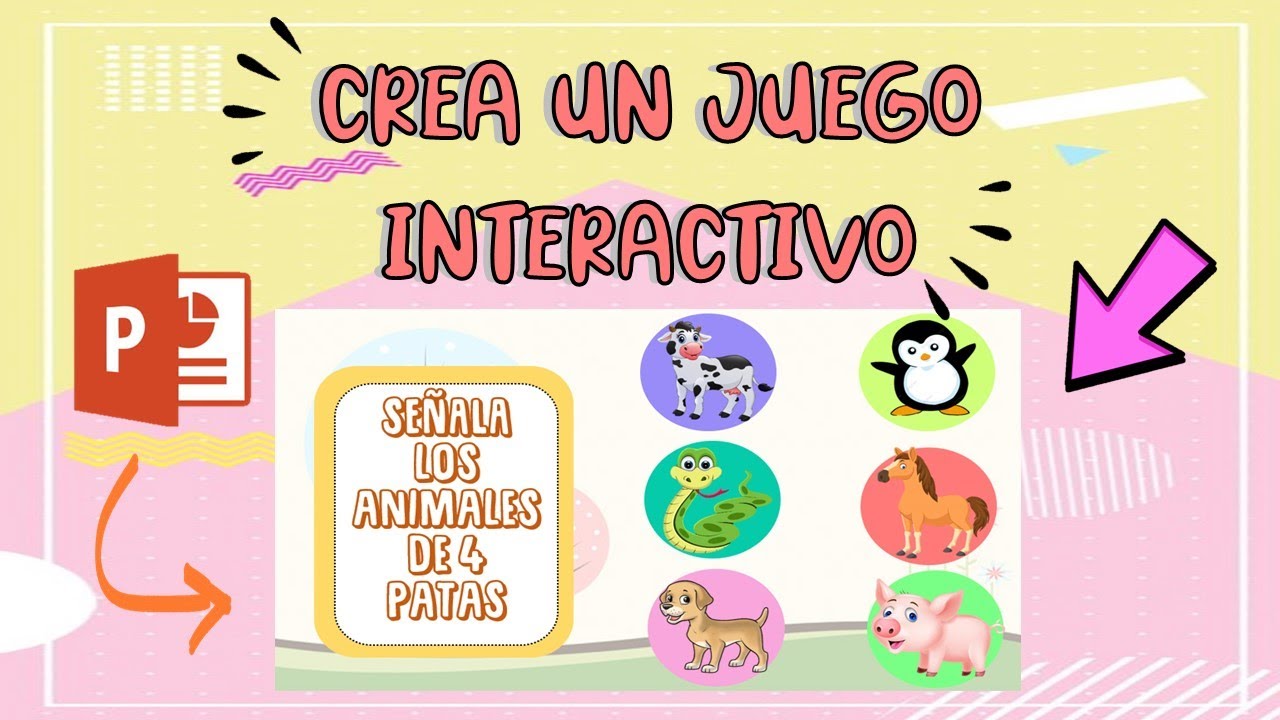 JUEGO INTERACTIVO EN POWER POINT/ usando hipervínculos