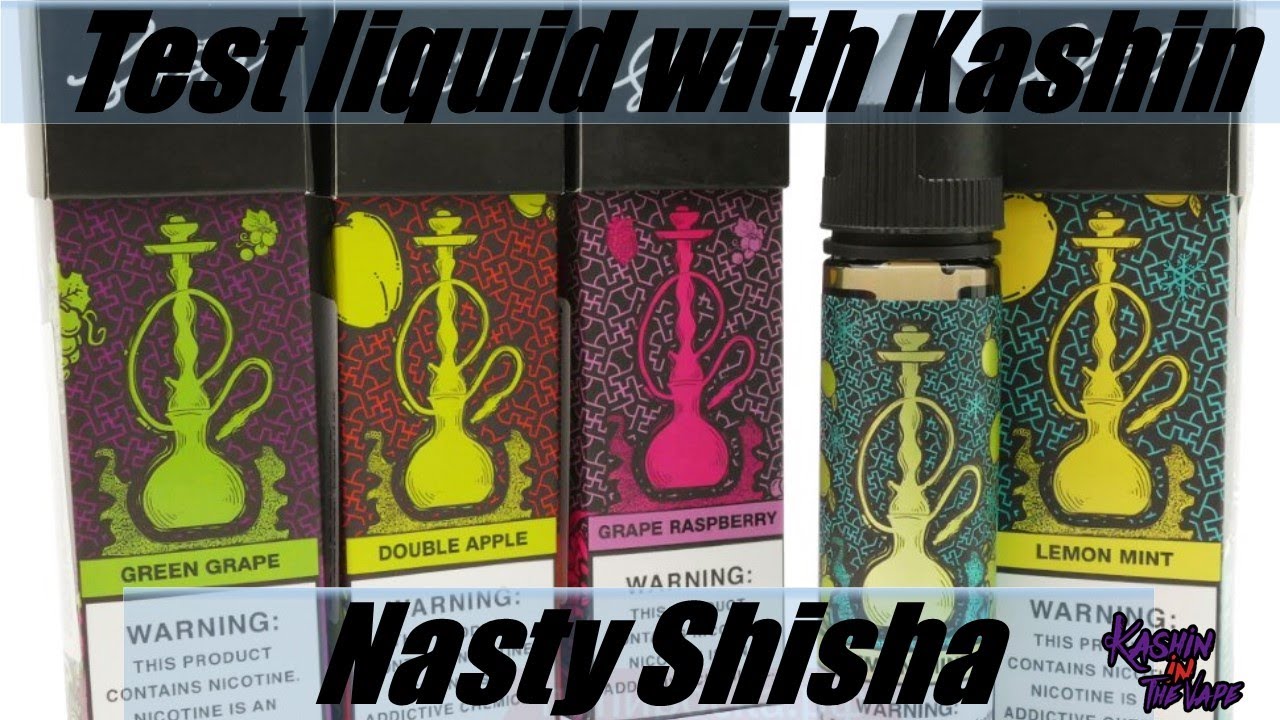 Тест жидкости с Кашином #140/Liquid test with Kashin/ Nasty Juice Shisha | Кальянная линейка