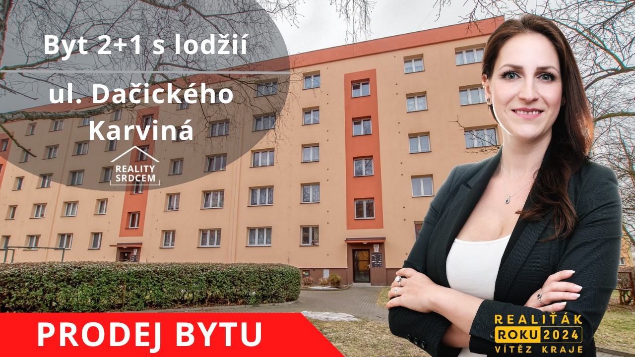 Byt 2+1 s lodžií ul. Dačického, Karviná