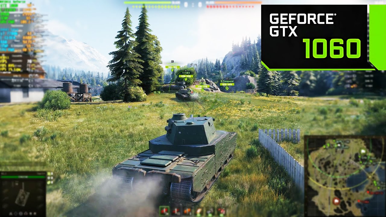 World of Tanks 2.0 | GTX 1060 3GB | i7 7700k | Ultra Setting 1080P