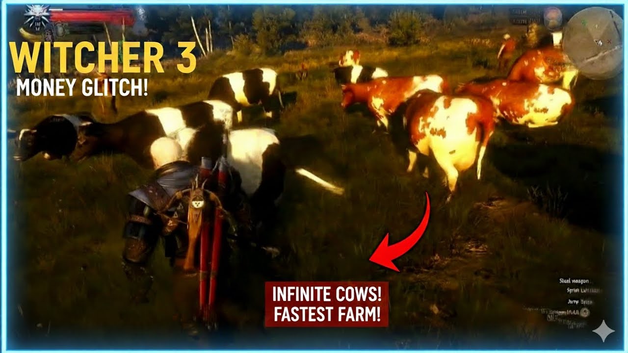 Witcher 3 Cow Money Glitch &ndash; Unlimited Crowns (Still Works!)
