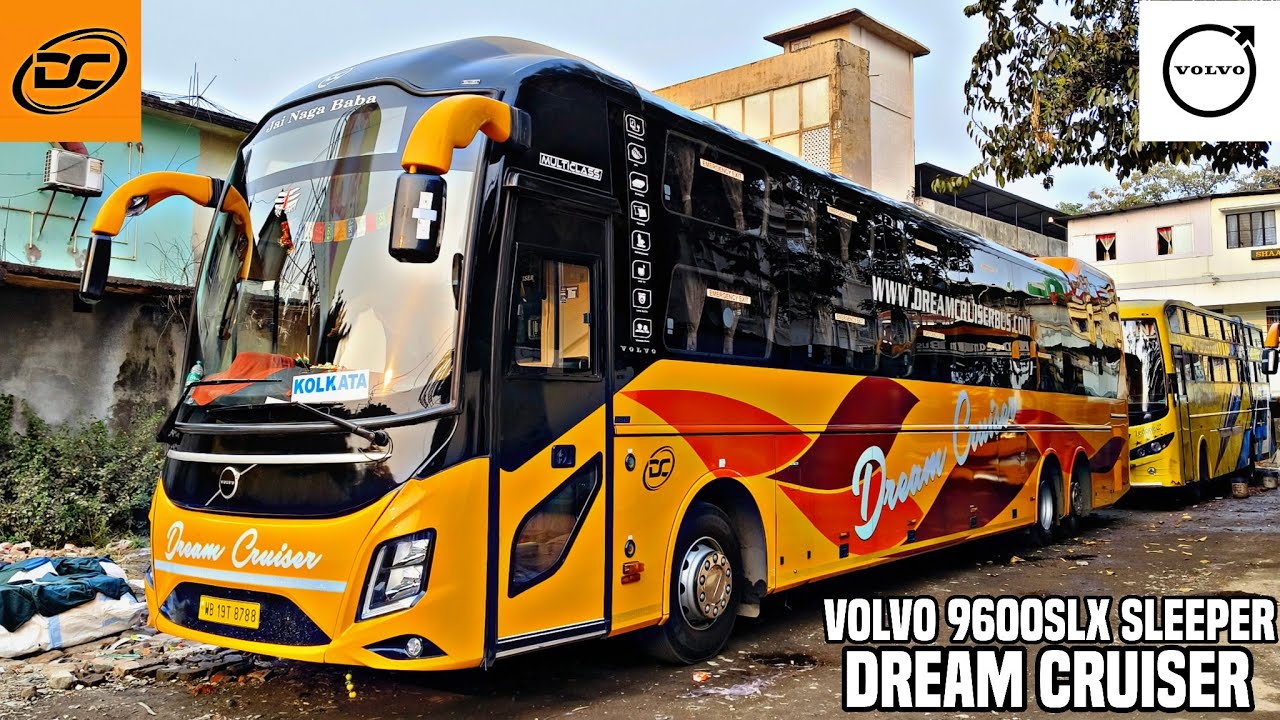 Kolkata To Siliguri Volvo 9600SLX Bus Journey | Dream Cruiser | Volvo Sleeper Bus Journey 