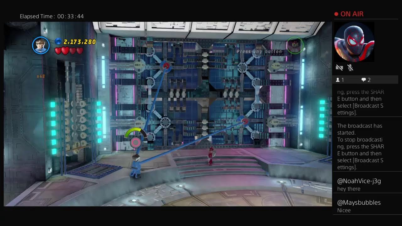 Playing Lego marvel superheroes 1
