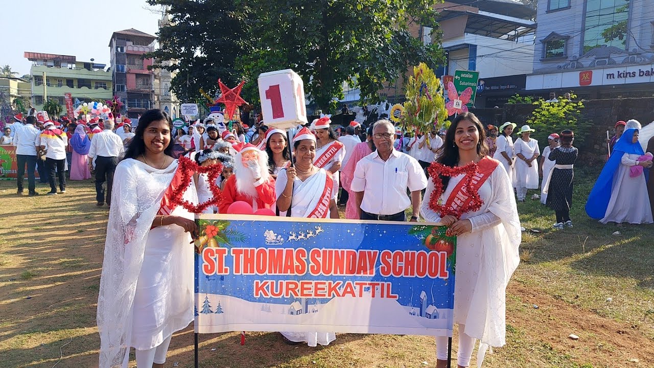 Kozhencherry St. Thomas Marthoma church Christmas carol Rally 24.12.2025🌲🎅🏼🌲