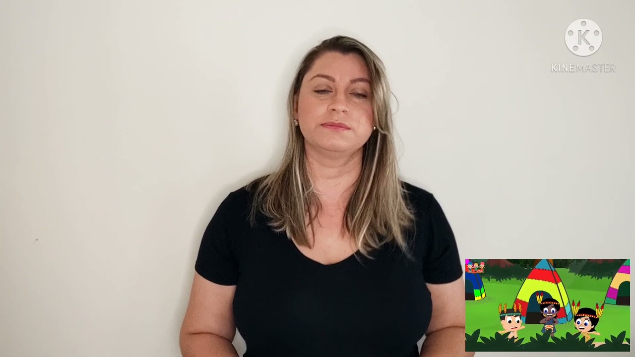 1, 2, 3 indiozinhos - Libras