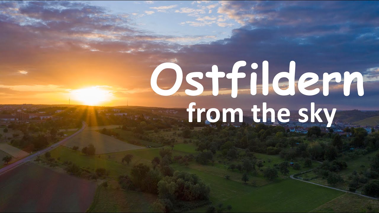 Ostfildern Autumn 2020 --- Drone Footage