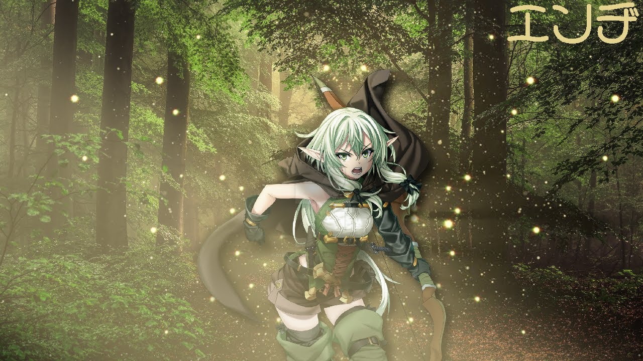 #EndySign Yousei Yunde in realistic forest (Edit) #Photoshop Endy