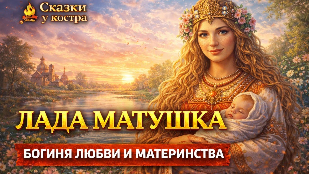 🌿 ЛАДА МАТУШКА — богиня любви и тихой силы | Славянская легенда