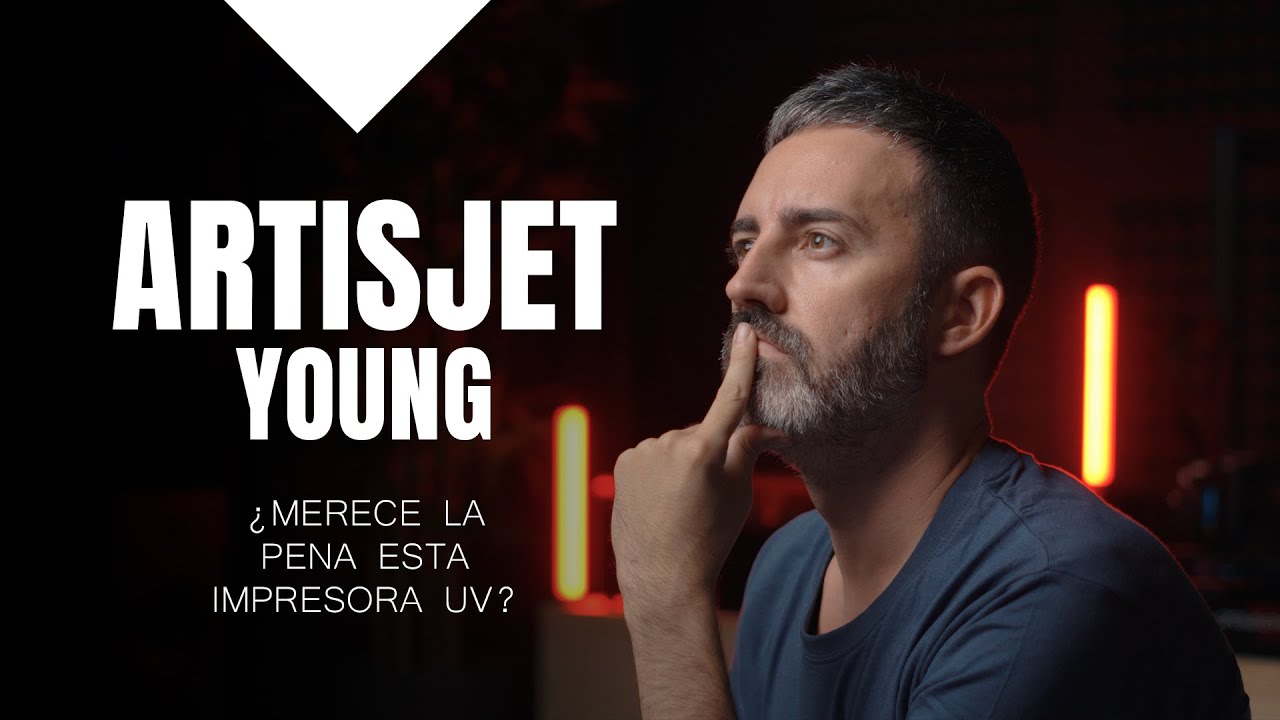 Impresora UV LED y UV DTF 🖨️ ArtisJet Young | Review