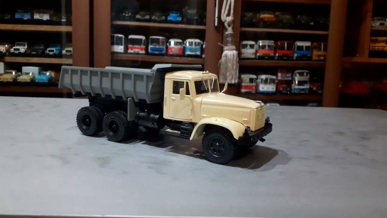 г.Плавск.Обзор моделей 1/43 КрАЗ 256 б1. От  НАШ АВТОПРОМ.