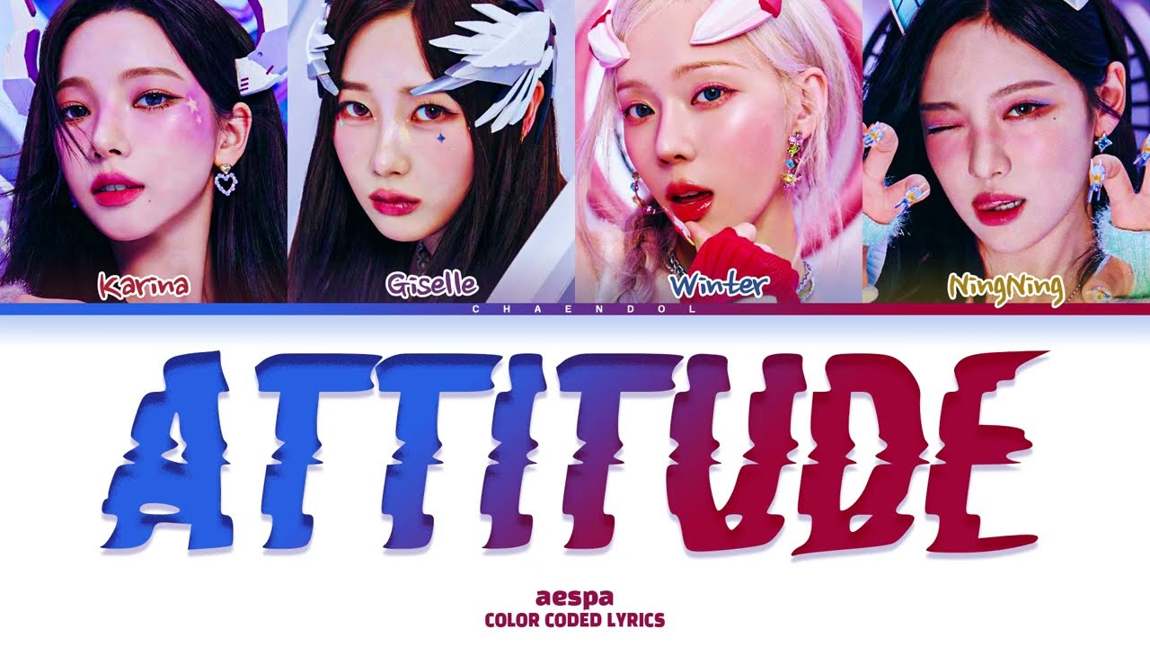 aespa ATTITUDE Lyrics (Color Coded Lyrics)