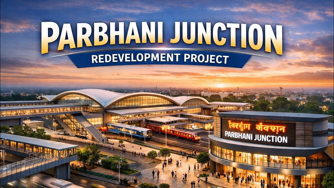 Parbhani junction railway station redevelopment project 🤩🤩