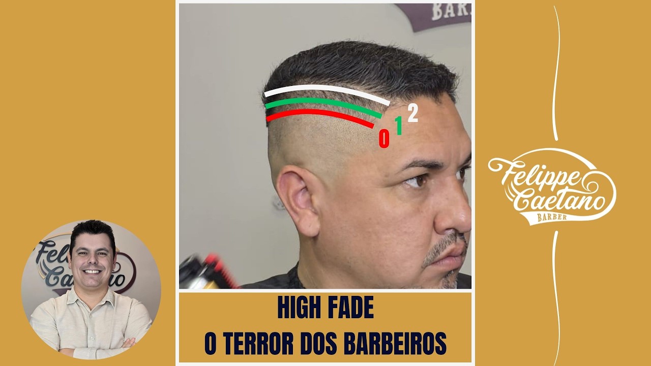 Degradê que nenhum barbeiro ensina  - High FADE