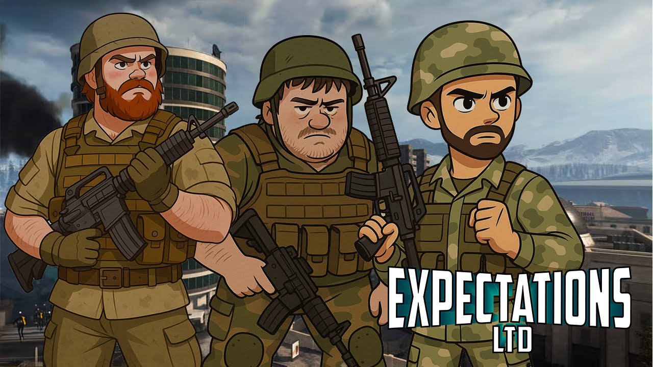 Just some chill guys chilling on a chill game (Only joking, it's very stressful)