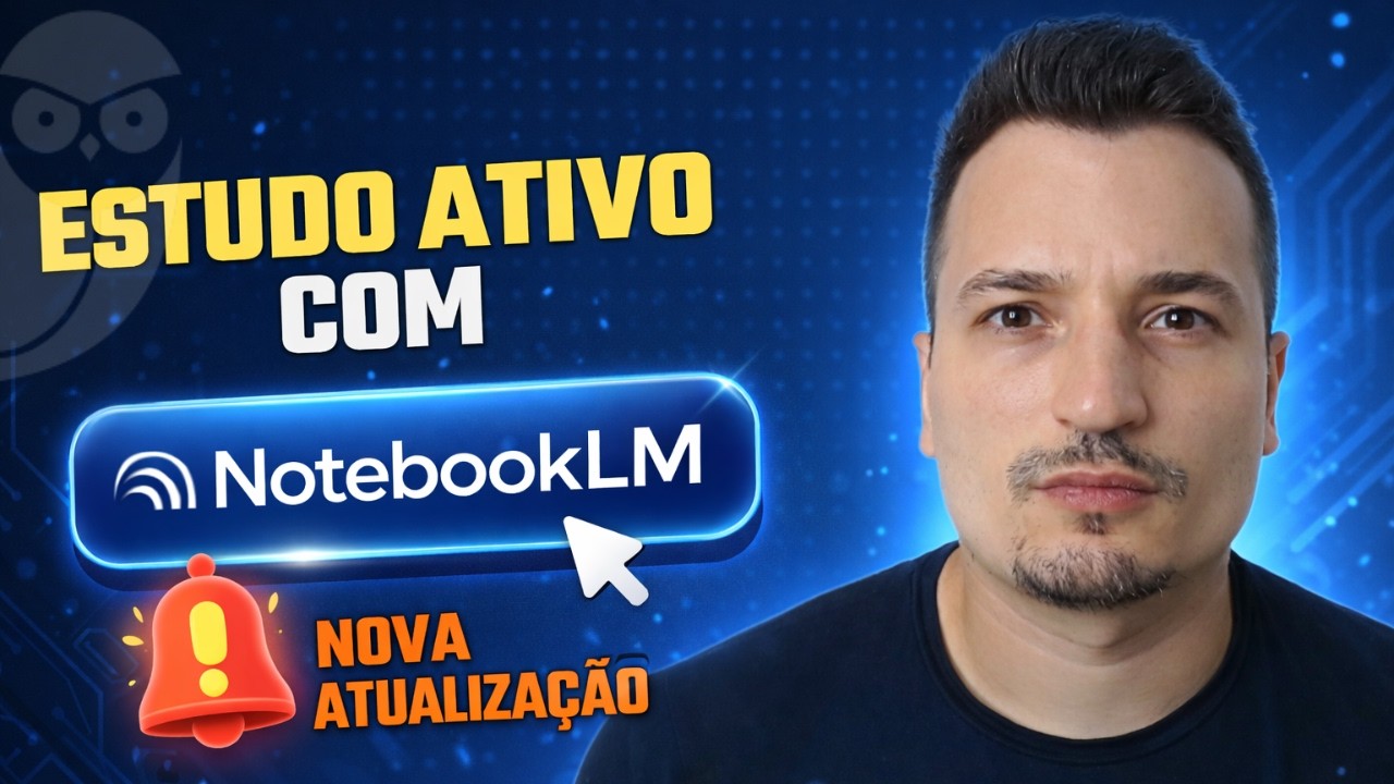 NotebookLM para Estudo Ativo Está Insano com Esse Novo Recurso