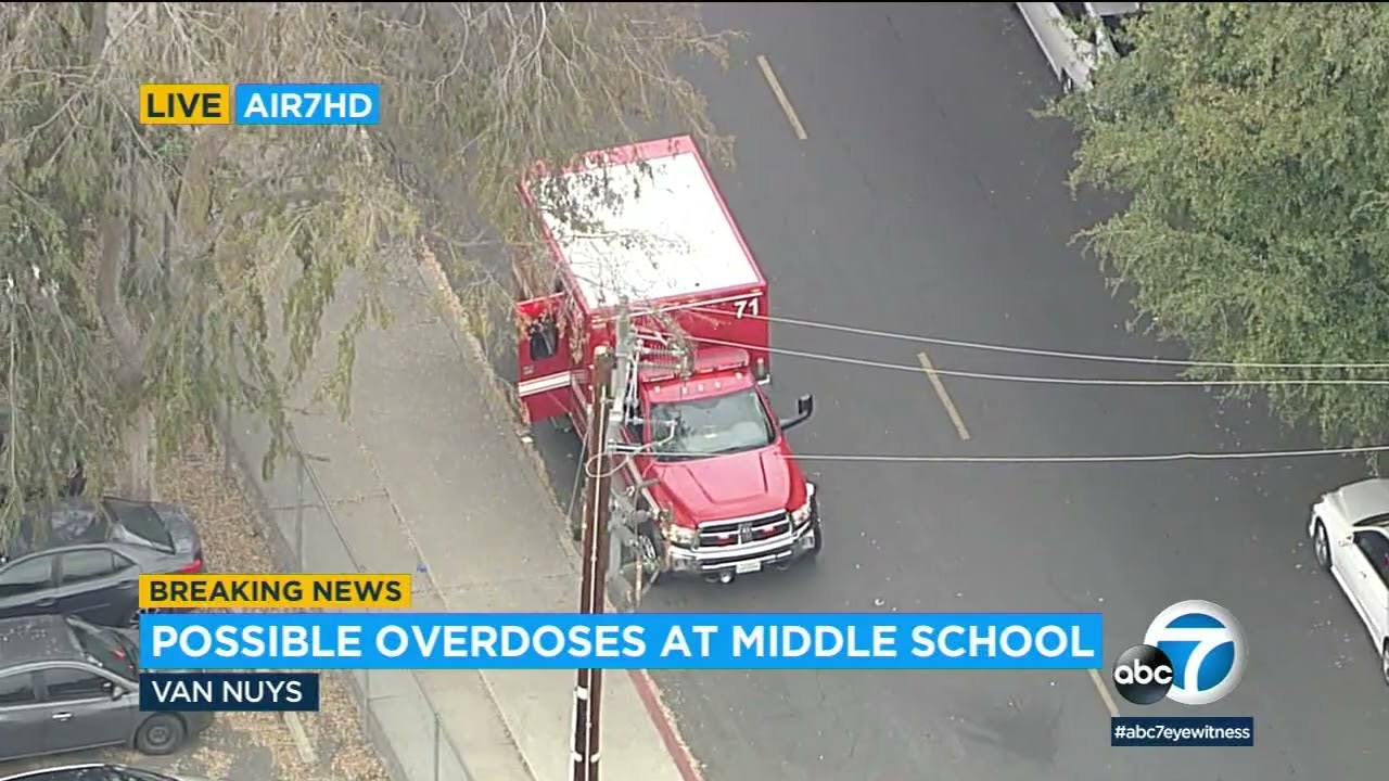 Multiple students in medical emergency at Van Nuys Middle School